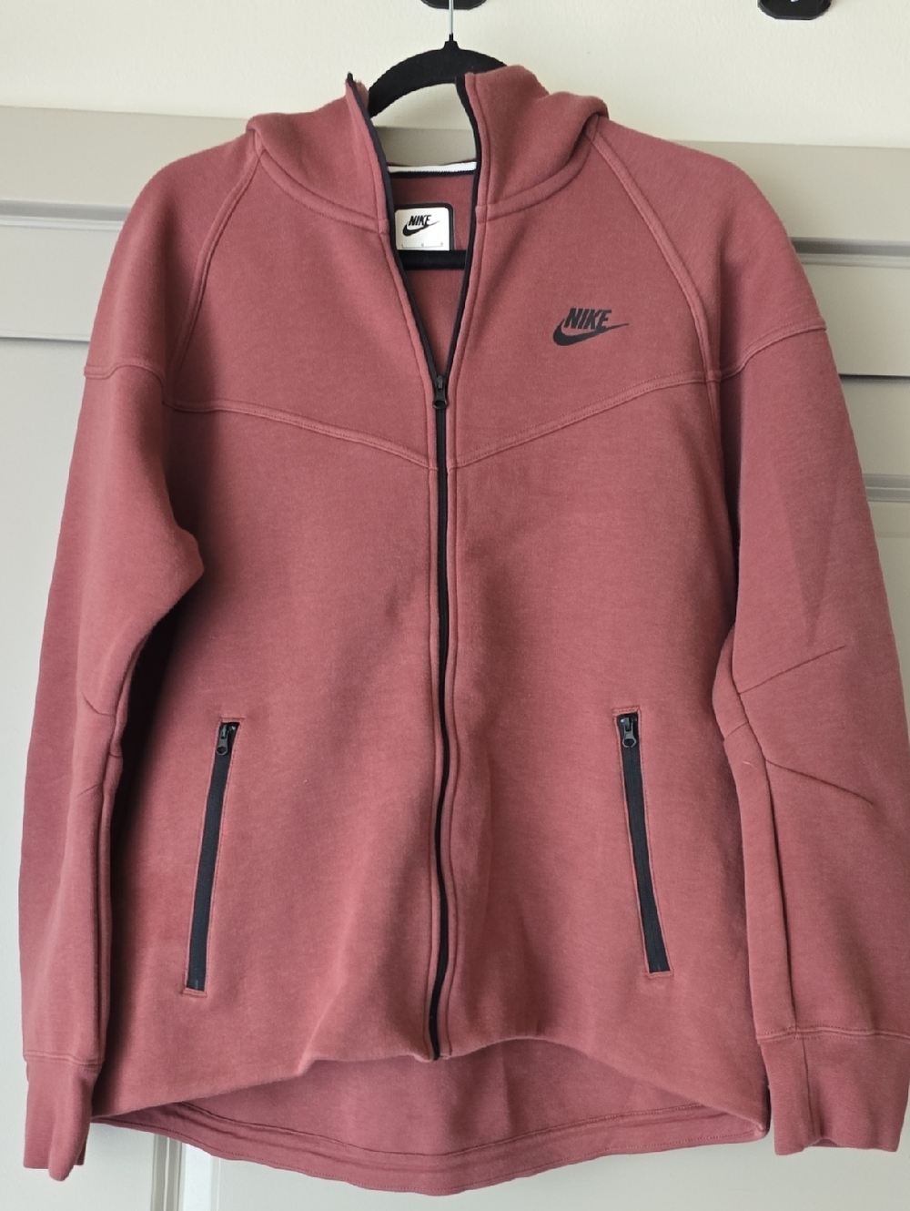 Nike Full-Zip Hooded Sweatshirt - Dusty Rose
